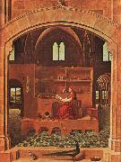Antonello da Messina St.Jerome in his Study Spain oil painting artist